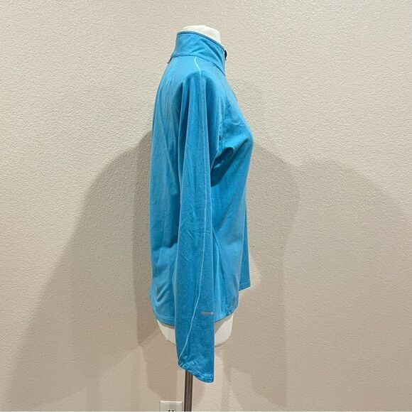Nike Element Blue Dri-Fit Half Zip Top Size Medium - Picture 6 of 14